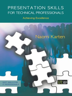 cover image of Presentation Skills for Technical Professionals